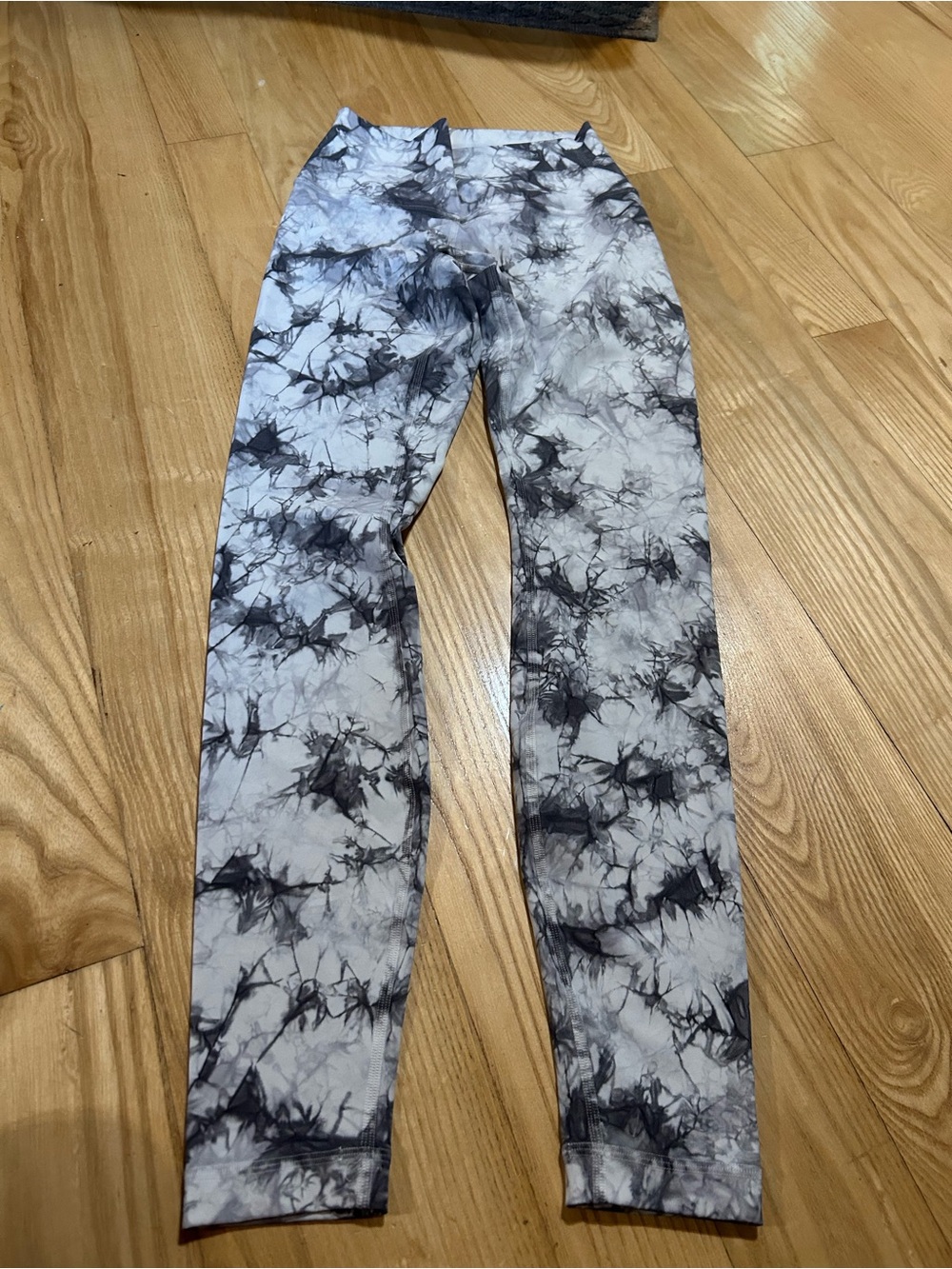 Lululemon Wunder Under High Dual Shibori Rise Leggings Active Wear Size 4